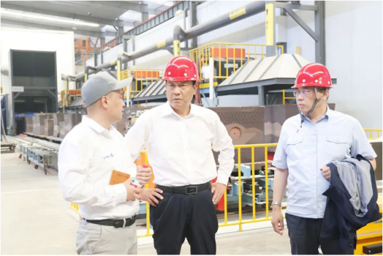 张广宇到精密制造产业园调研指导工作
