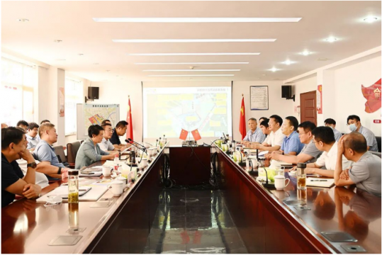 济宁港航经济发展工作现场办公会在跃进港召开