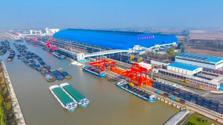 突破4000万吨！梁山港打造江北内河港口新标杆